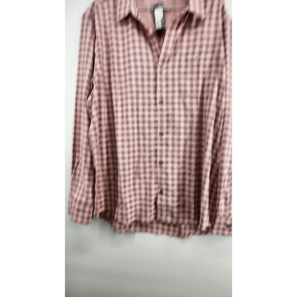 NWT Flag & Anthem‎ Men's Pink XL Pink Checkered Long Sleeve Button Down Shirt